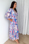 Blue Pink Patchwork