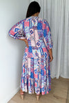Blue Pink Patchwork