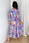 Blue Pink Patchwork