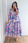 Blue Pink Patchwork