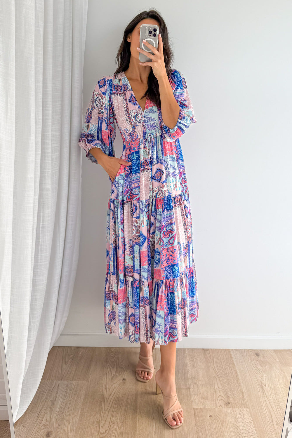 Blue Pink Patchwork: kate