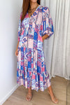 Blue Pink Patchwork