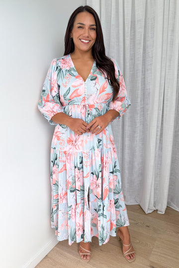 Mint Coral Flower: ash