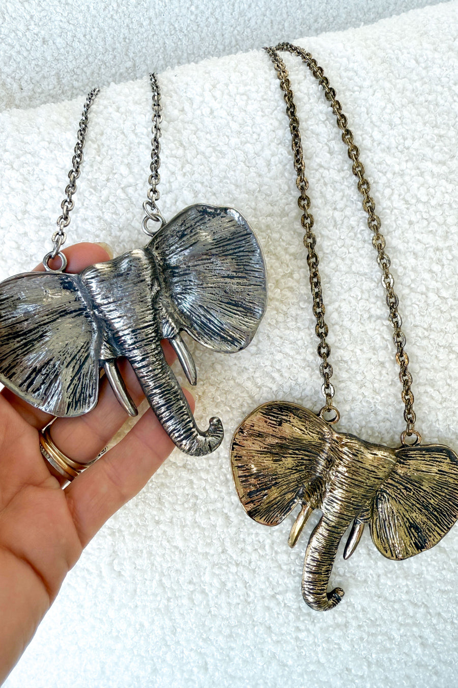 Elephant Necklace – Vine Apparel - Main Image