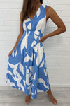 Blue White