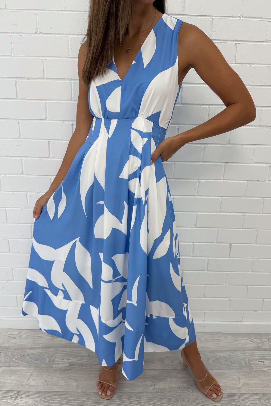 Blue White