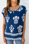 Blue White