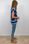 Blue White