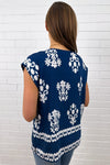 Blue White