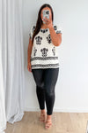 Cream Black