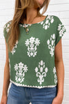Green White