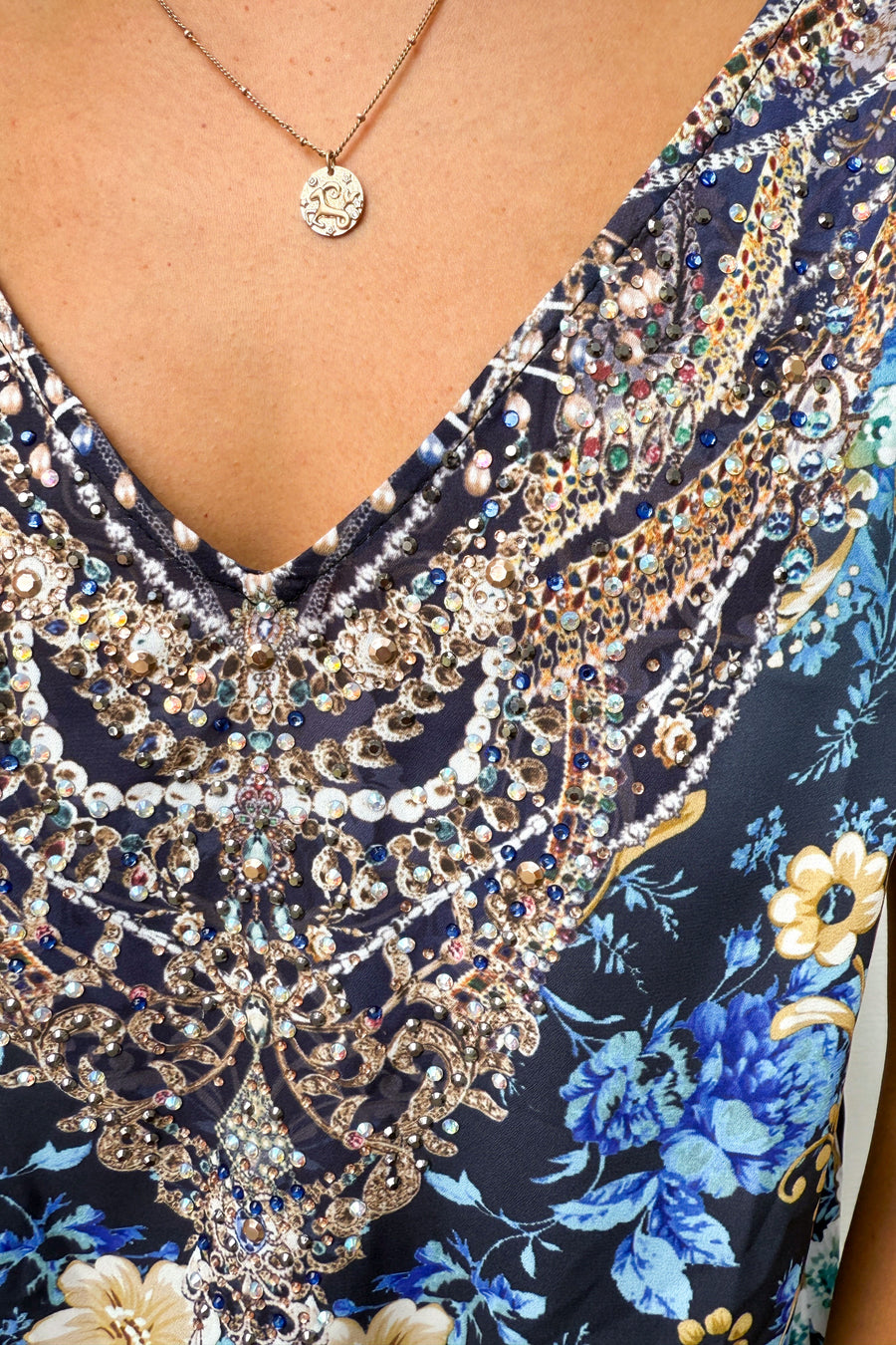 Navy Gold
