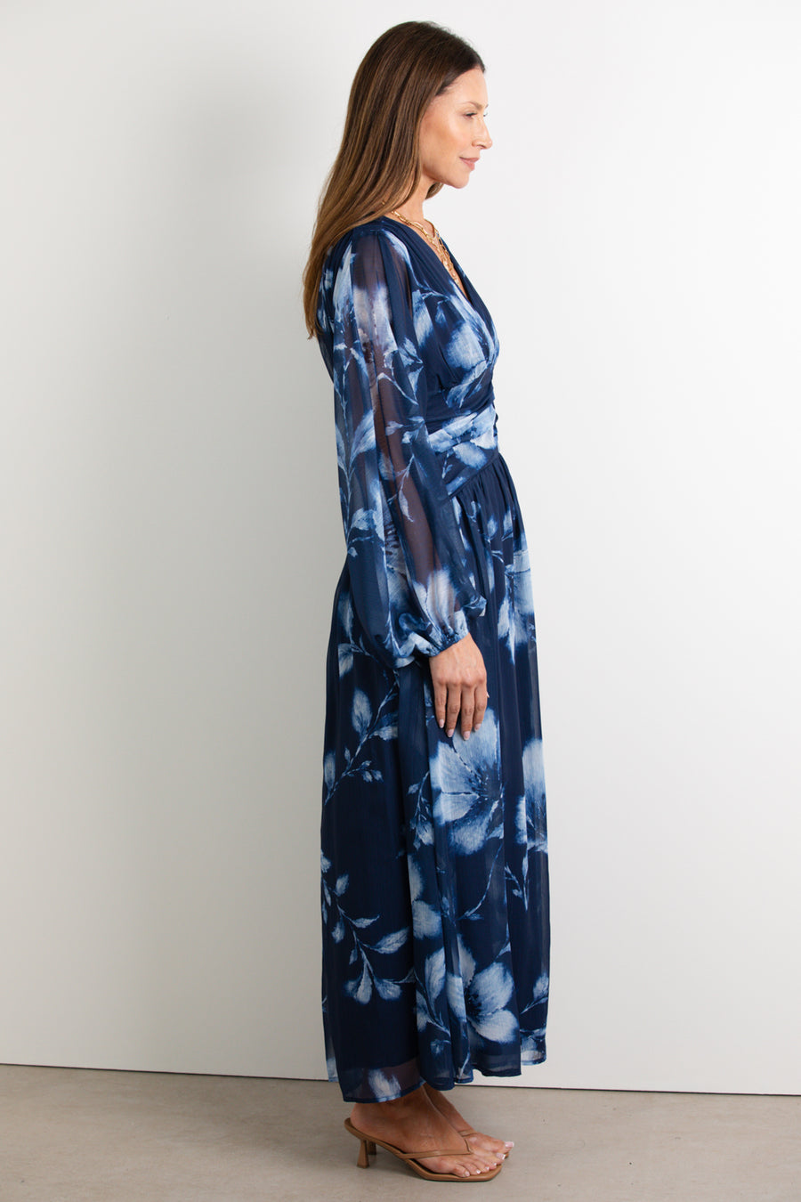 Navy Floral