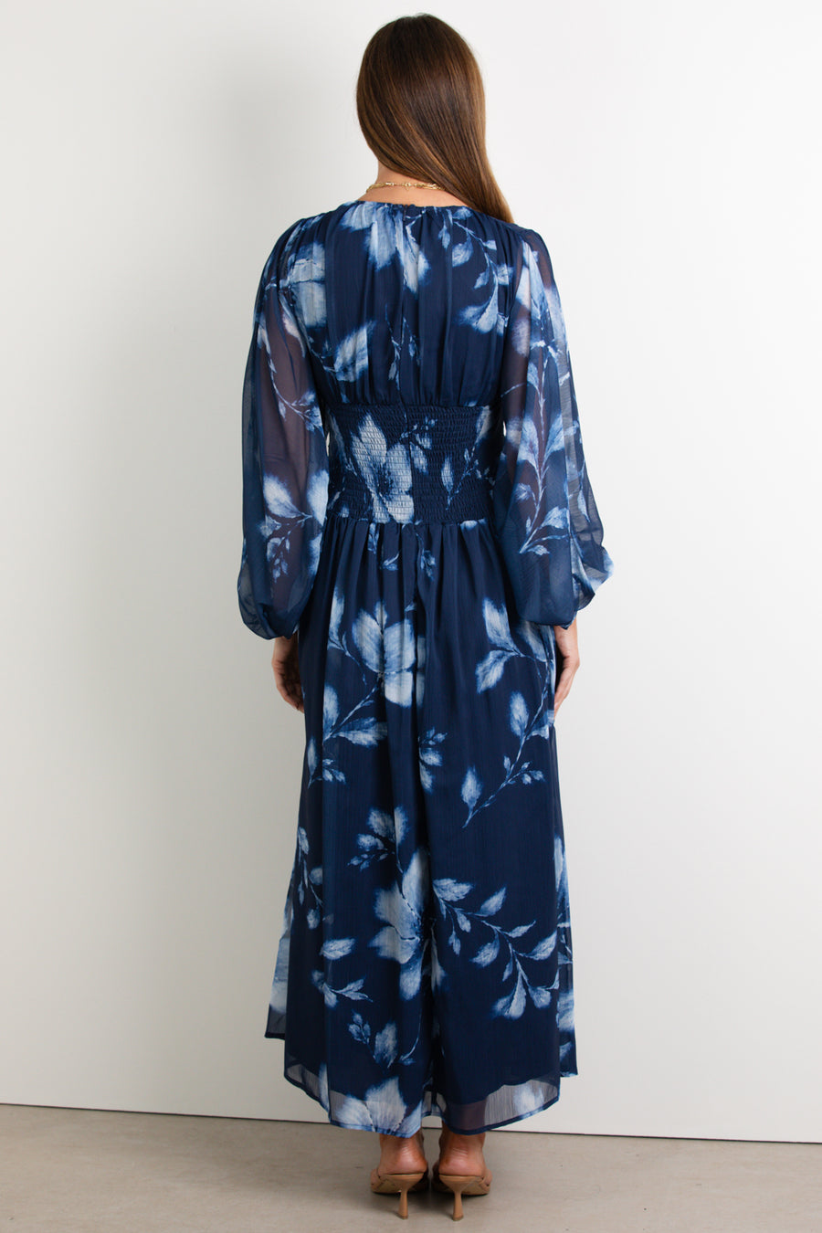 Navy Floral