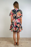 Black Floral Print