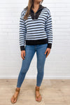 Blue Chocolate Stripe