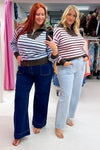 Pink Chocolate Stripe