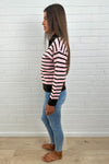 Pink Chocolate Stripe