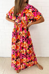 Pink Orange Floral