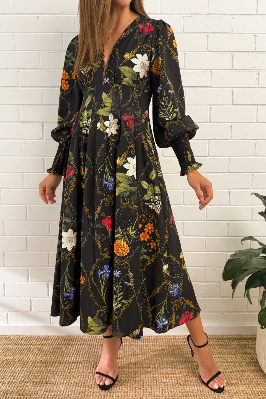 Black Floral