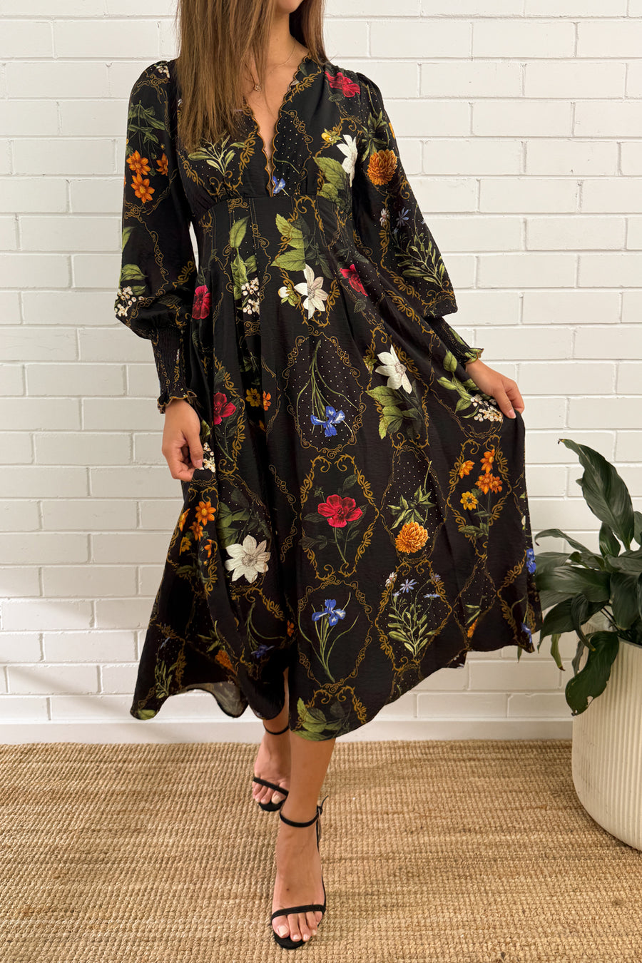 Black Floral