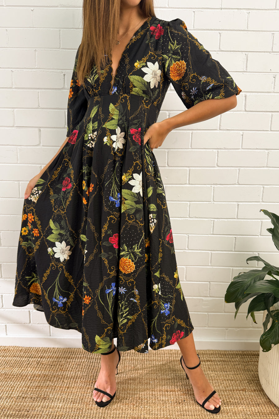 Black Floral