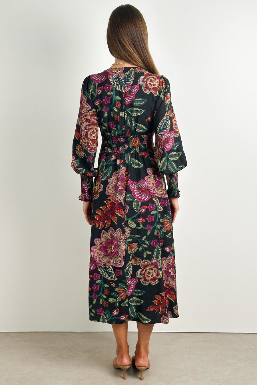 Black Sketch Floral