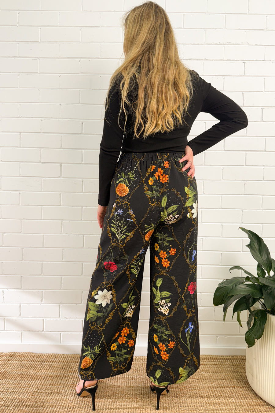Black Floral