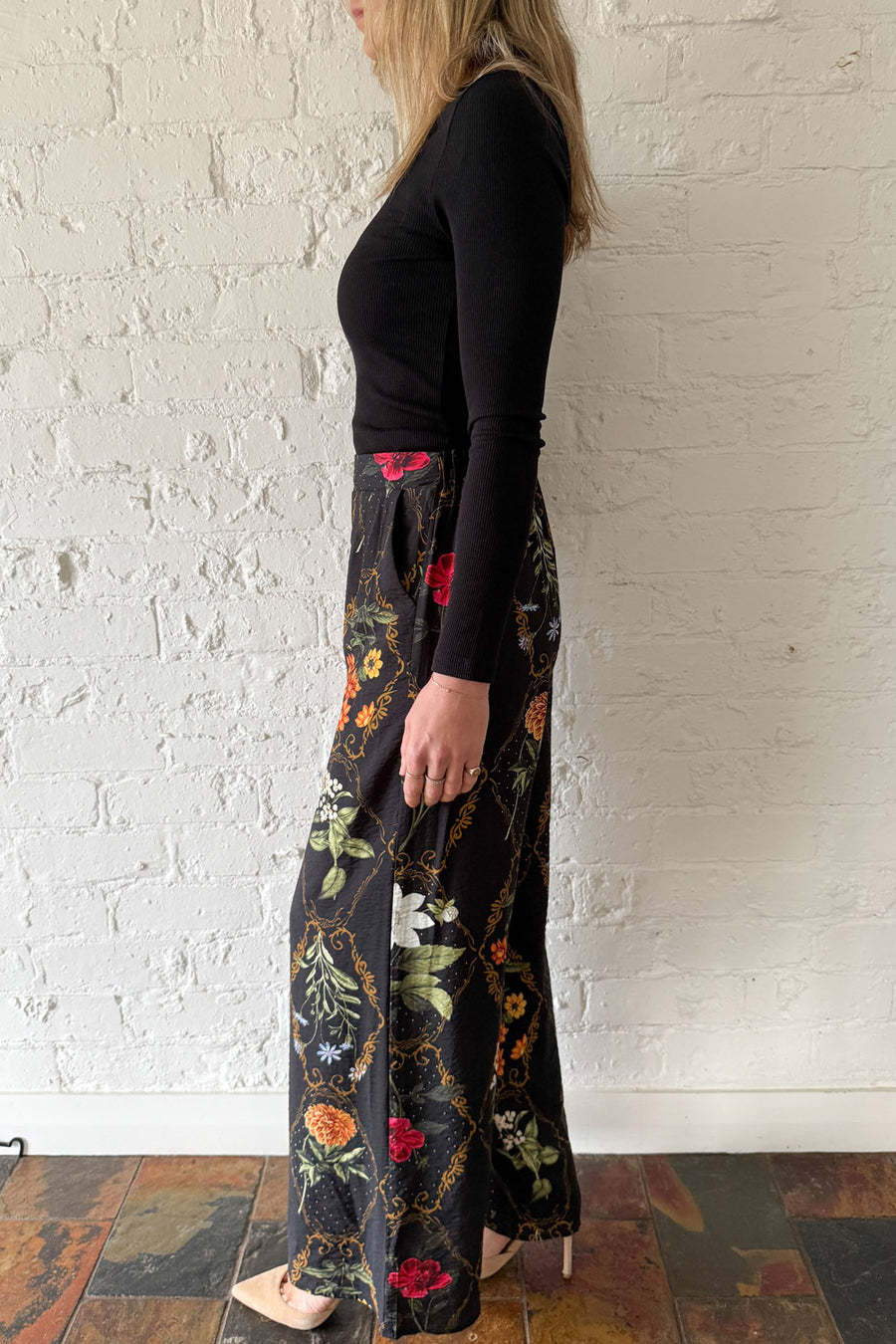 Black Floral