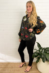 Black Floral