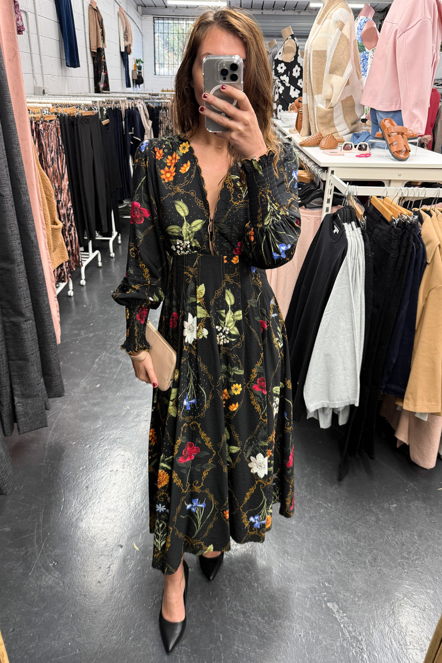Black Floral
