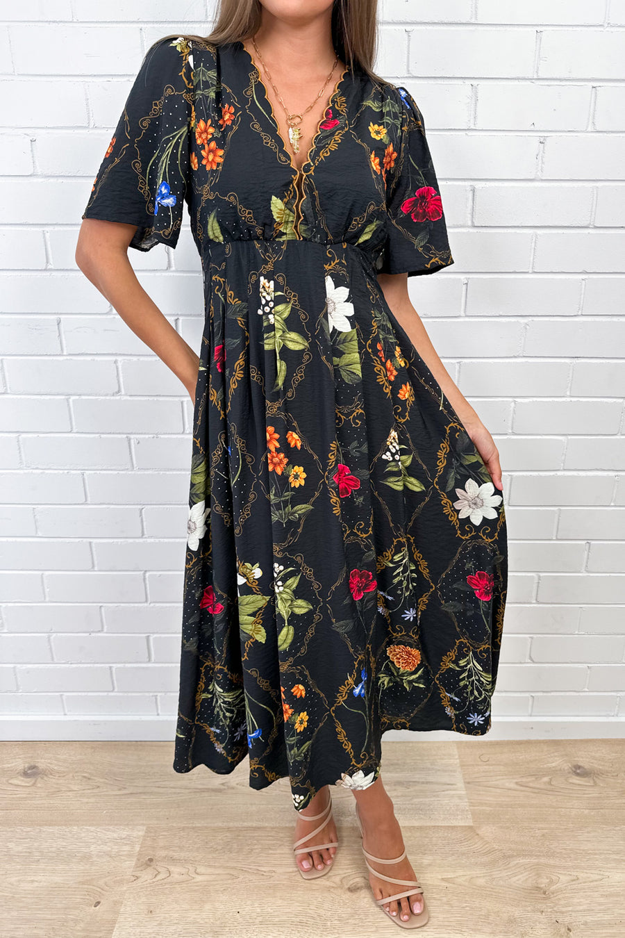 Black Floral