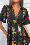 Black Floral