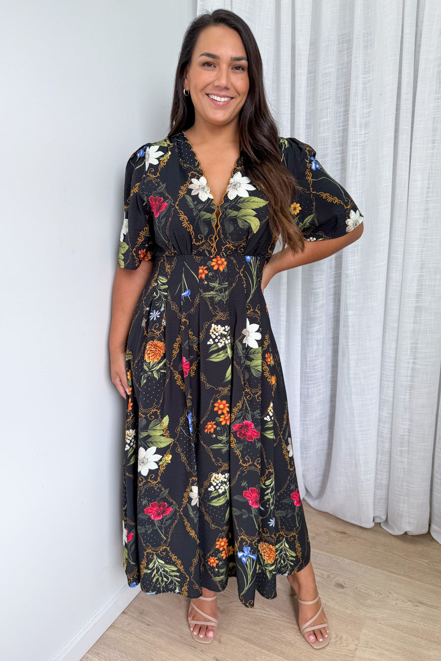 Black Floral