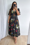 Black Floral