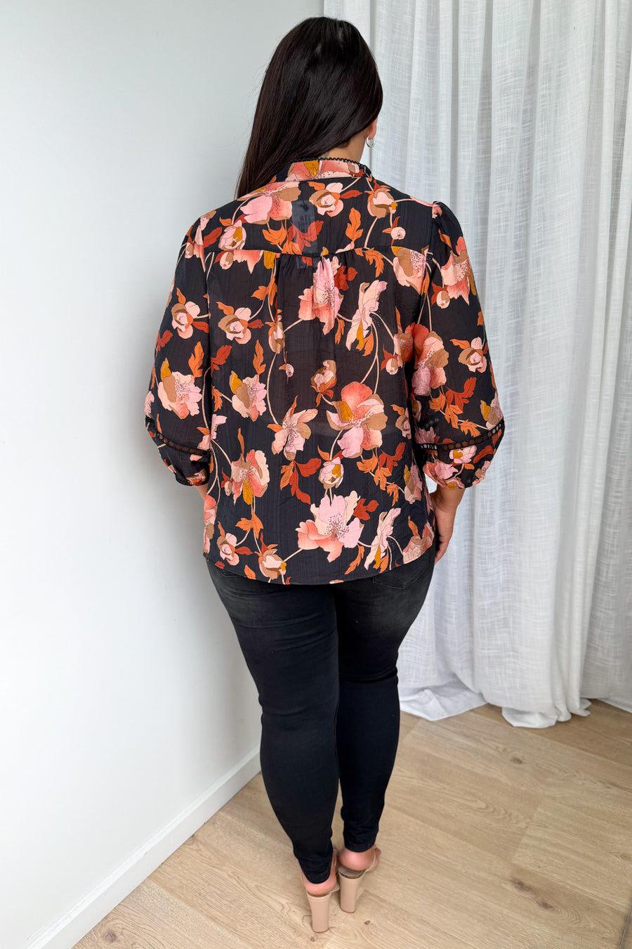 Black Blush Floral
