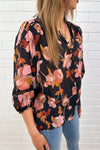 Black Blush Floral