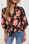 Black Blush Floral