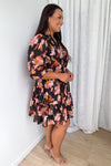 Black Blush Floral