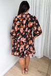 Black Blush Floral