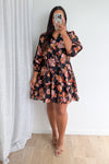 Black Blush Floral
