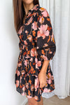 Black Blush Floral