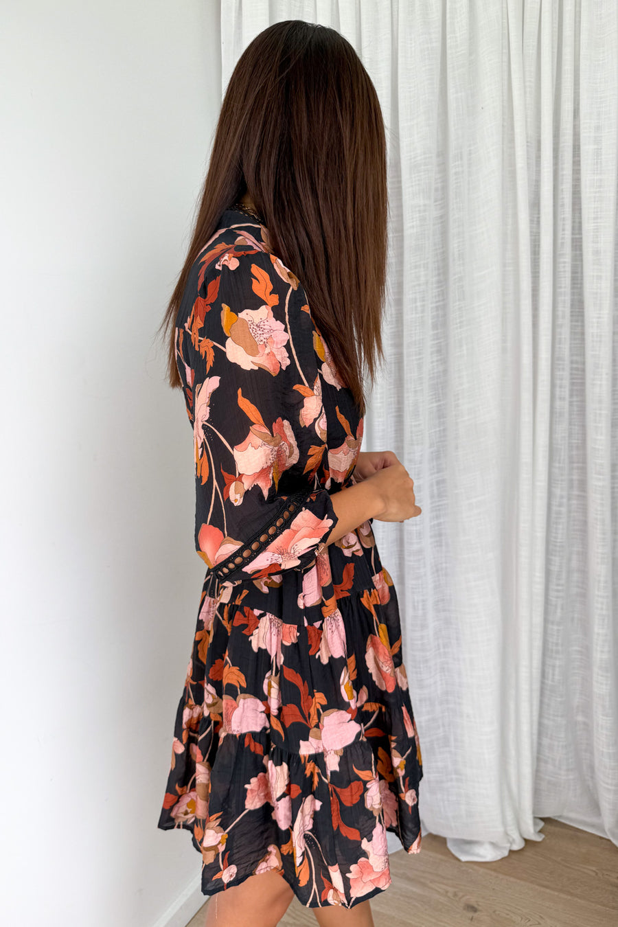 Black Blush Floral