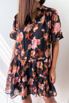Black Blush Floral