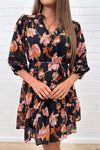 Black Blush Floral