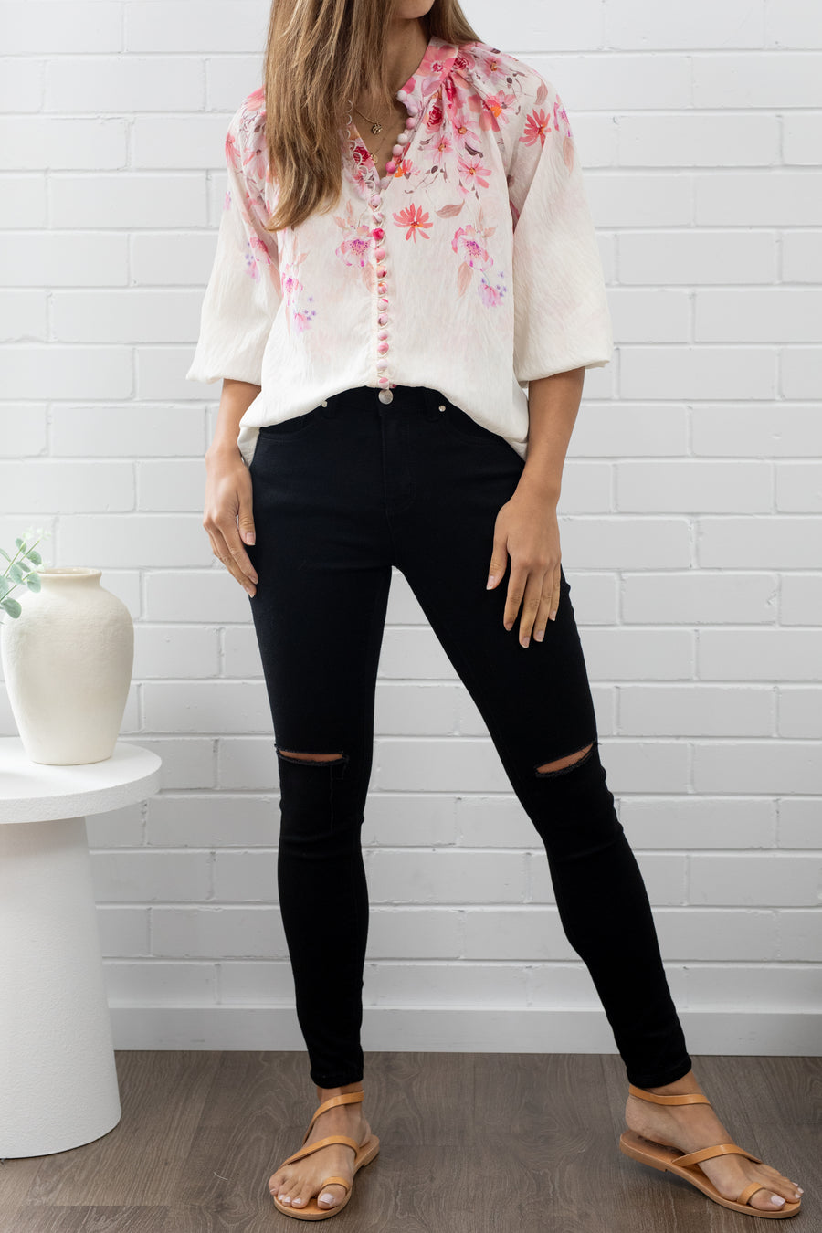 Pink White