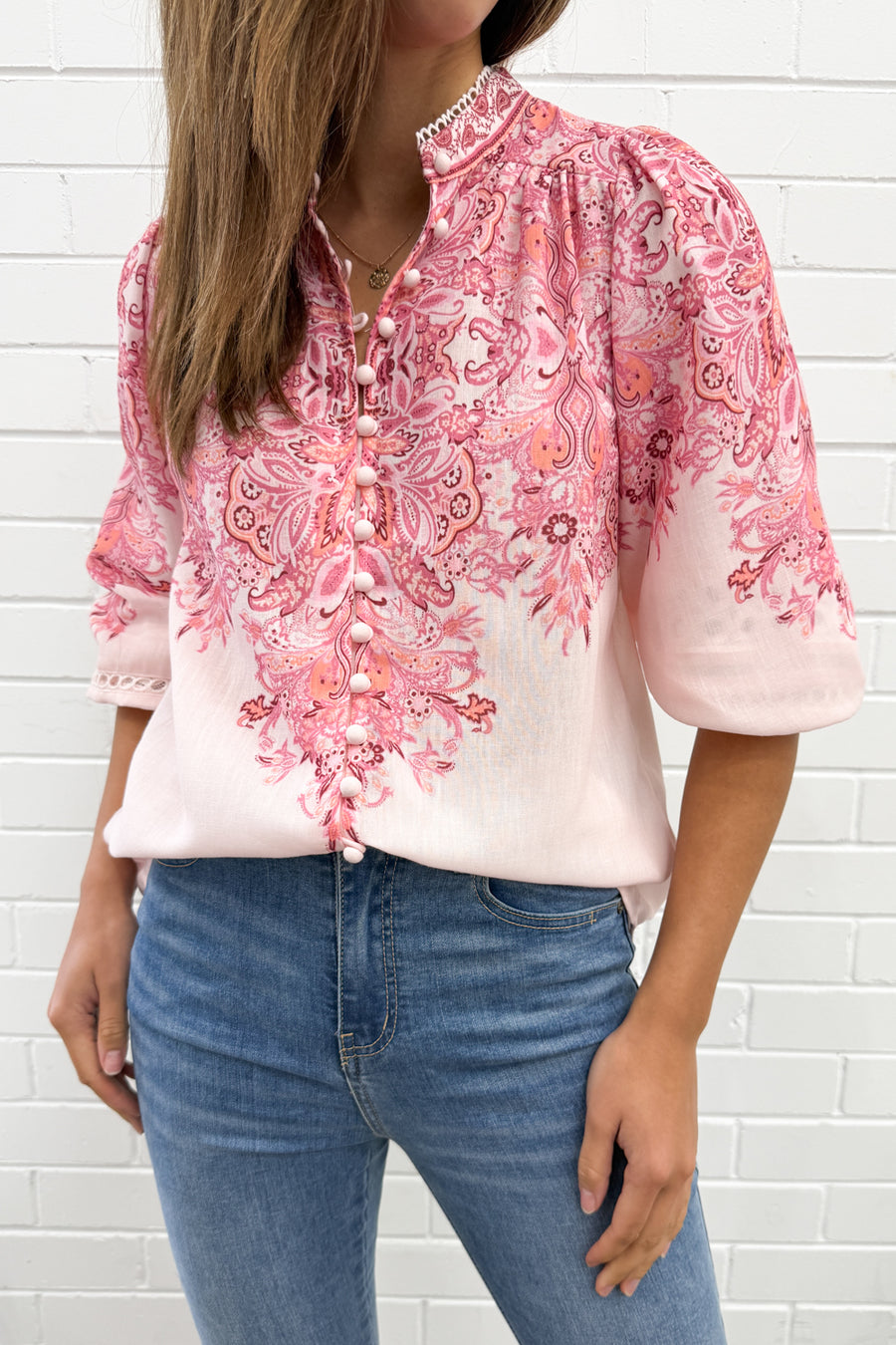 Pink Paisley