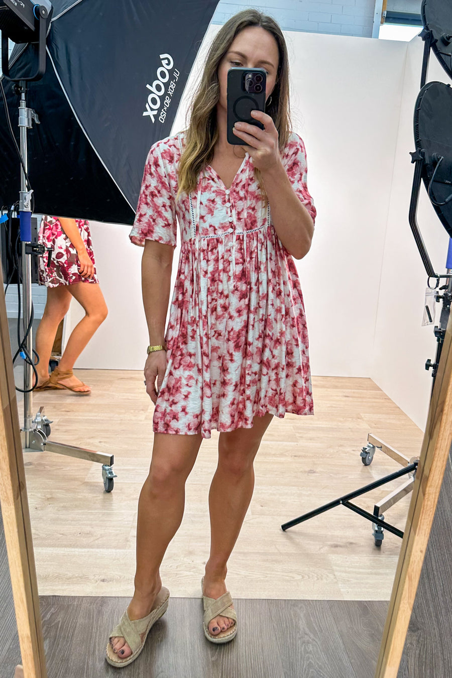 Light Plum Floral