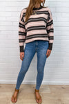 Peach Chocolate Stripe