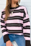 Pink Chocolate Stripe